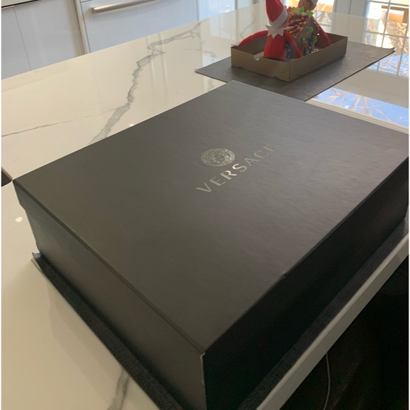 Brand New Versace Black Ankle Boots - Picture 5 of 6